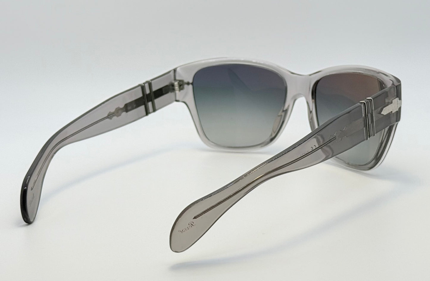 Vintage Persol 2942-S 309/X1 – Crystal Smoke Frame | Photochromic Grey Gradient Lenses | Rare Collectible