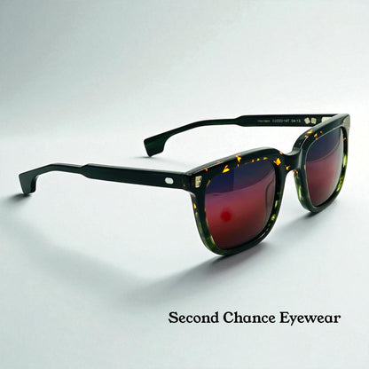 Entourage of 7 Los Angeles “Harrison” w/New Drk Grey to Red Custom Gradient Lenses-Handmade in Japan