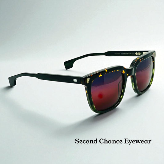 Entourage of 7 Los Angeles “Harrison” w/New Drk Grey to Red Custom Gradient Lenses-Handmade in Japan