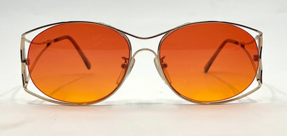 Swank Optical Prelude C4S-VINTAGE 80s Sunglasses-New Sunset Gradient Custom Lenses