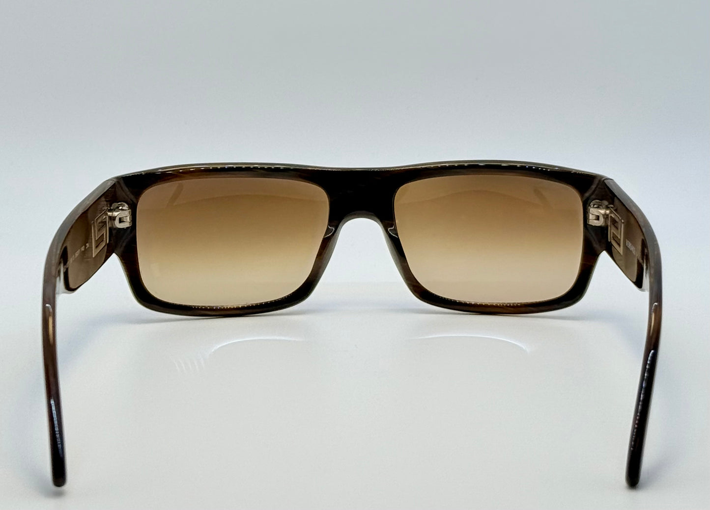 Versace 4127- Brown Gradient Sunglasses – Vintage Deadstock, Made in Italy