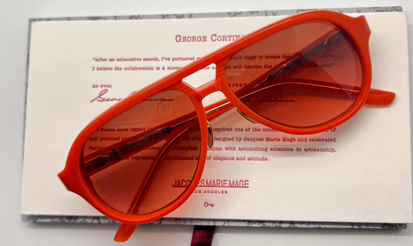 Jacques Marie Mage X George Cortina In TANGERINE-Ltd. Production 100 Pieces-FULL KIT-BNIB