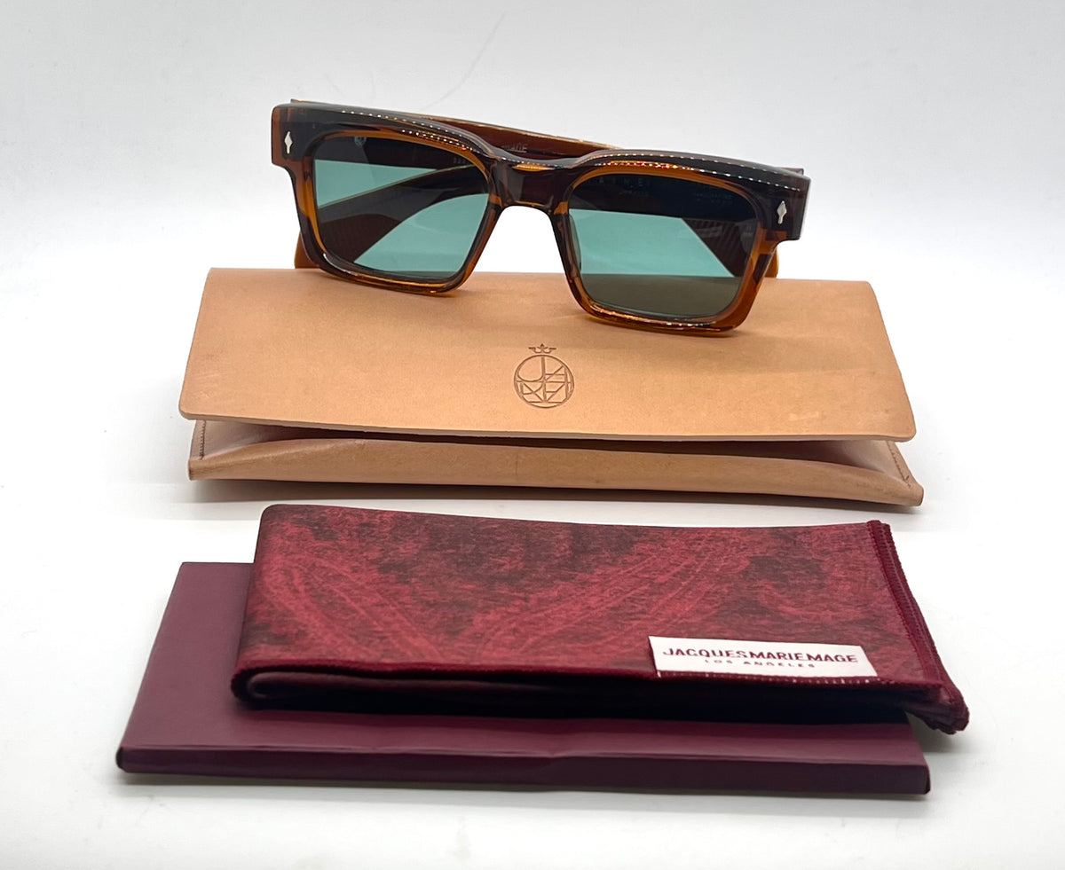 Jacques Marie Mage KAINE in HICKORY Sunglasses-Ltd 350-Original Lenses/Case/Cloth