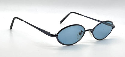 Fendi F77 Periwinkle-New Sky Blue Custom Lenses-Vintage Unworn Sunglasses-Italy
