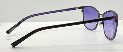 Kung Fu Eyes Sophia 159 Purple Titanium Sunglasses w/New, Custom Gradient Lenses