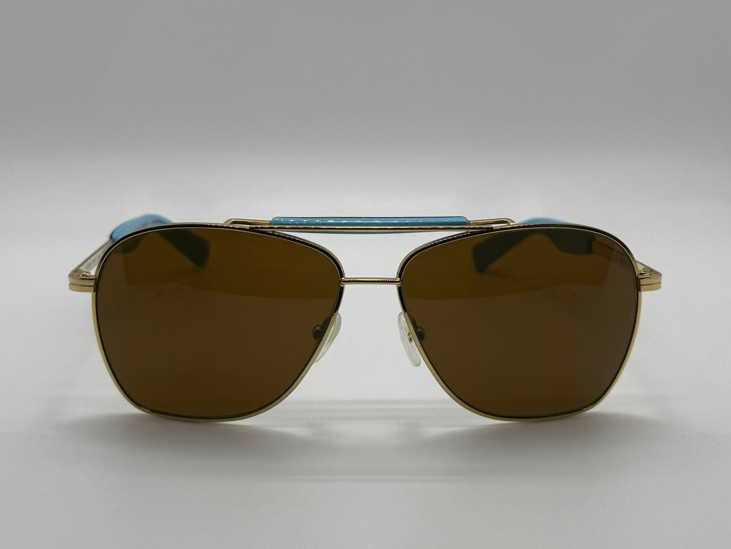 Deadstock Mosley Tribes BECKER-MT2023S 5035/33-Gold Aviator with Brown Lenses