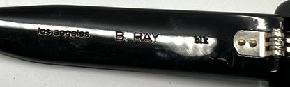BENJAMIN “B. Ray” Black Polarized Sunglasses-Unworn-Japan-Collector
