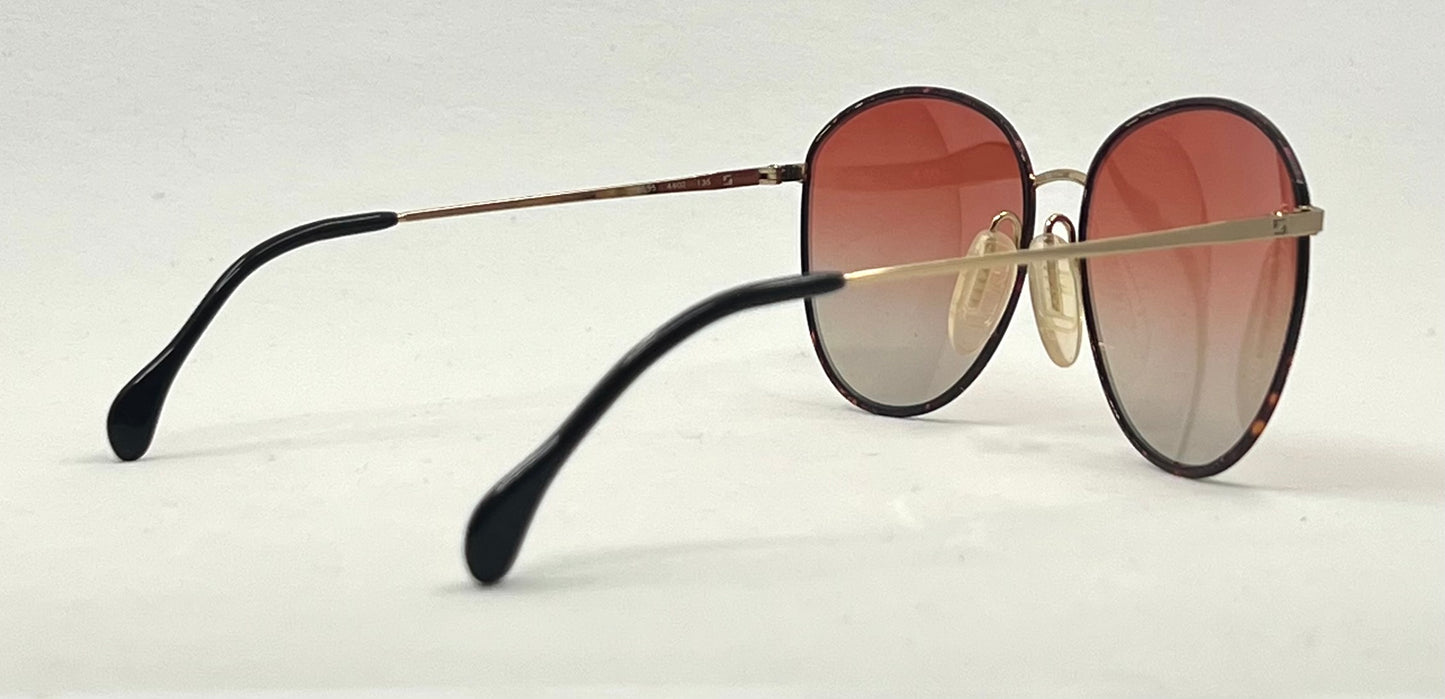 ZEISS 6595 4402 Vintage Sunglasses| New Gradient Tinted Custom Lenses-Germany