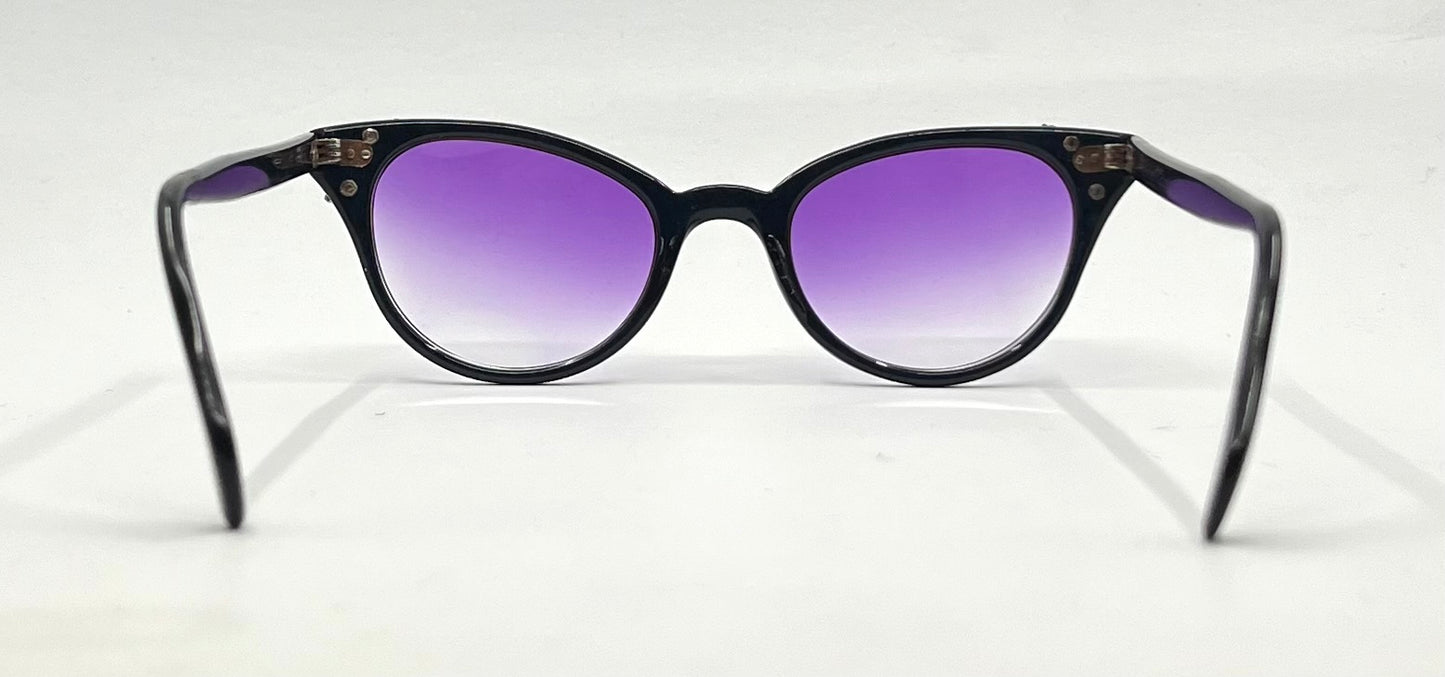 American Optical Vintage Cat-Eye Sunglasses 5 1/2 – Purple Gradient Customs