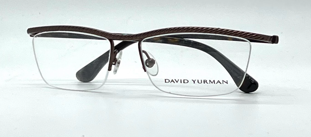 David Yurman DY043 Titanium Eyeglasses-Handmade Japan NOS/Unworn-55mm