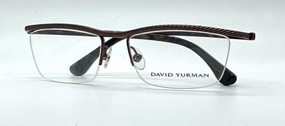 David Yurman DY043 Titanium Eyeglasses-Handmade Japan NOS/Unworn-55mm