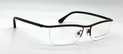 David Yurman DY043 Titanium Eyeglasses-Handmade Japan NOS/Unworn-55mm