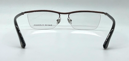 David Yurman DY043 Titanium Eyeglasses-Handmade Japan NOS/Unworn-55mm