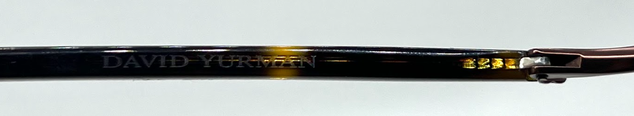David Yurman DY043 Titanium Eyeglasses-Handmade Japan NOS/Unworn-55mm