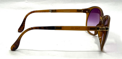 Derapage Italy Vintage Folding Sunglasses-New Purple Gradient Custom Lenses-NOS