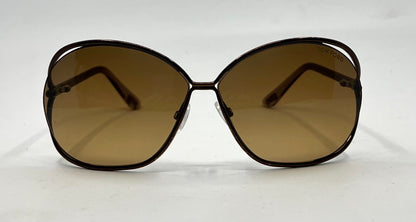 Tom Ford TF686 58 Brown Gradient Sunglasses-Unworn-Full Kit-Made in Italy