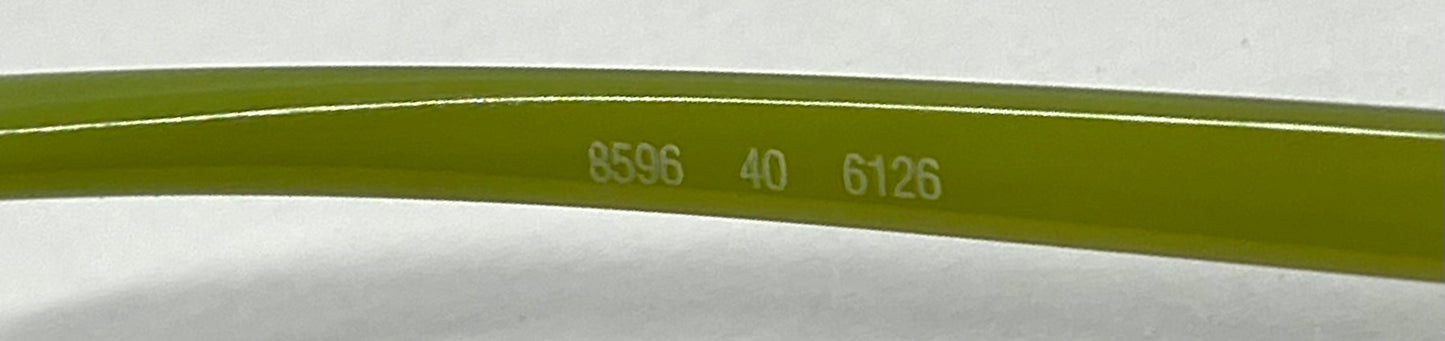Silhouette 2131 Vintage Sunglasses- Y2K Deadstock Rimless w/Green Temples-Austria