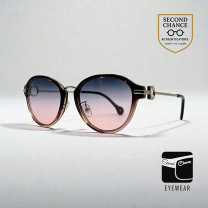 Salvatore Ferragamo SF2826 Sunglasses-New Grey/Rose Custom Gradient Lenses-Unworn