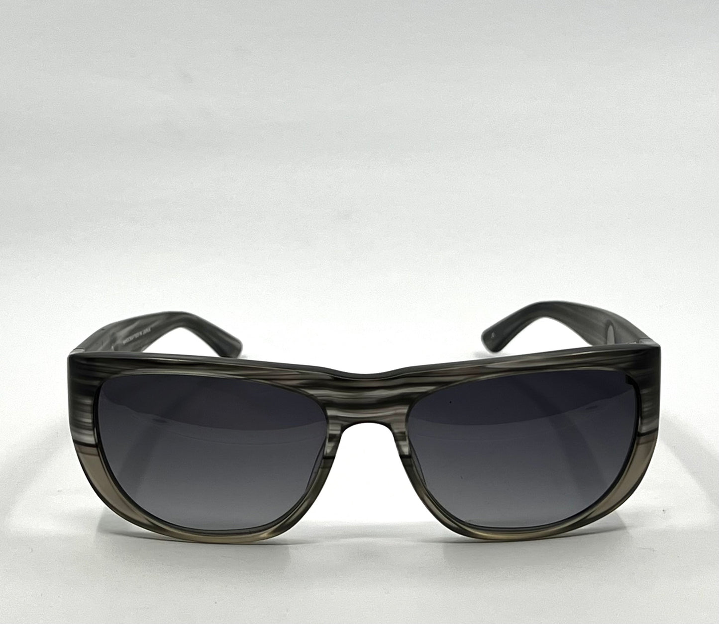 SALT. Polarized Sunglasses- Striated Grey Acetate-Japan-Unworn/Deadstock