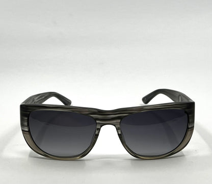 SALT. Polarized Sunglasses- Striated Grey Acetate-Japan-Unworn/Deadstock
