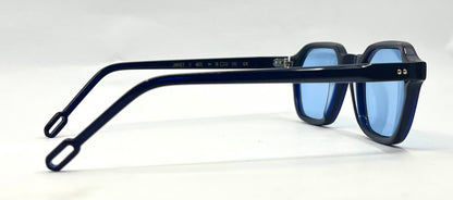 Odette Lunettes Jarret II A031 Sunglasses w/New Sky Blue Custom Tinted Lenses