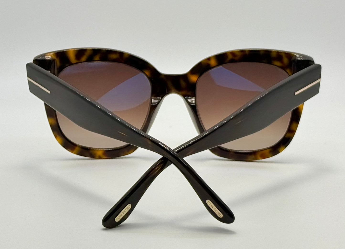 Brand New Tom Ford Beatrix-02 TF613 52T Tortoise Gradient Sunglasses – Full Kit