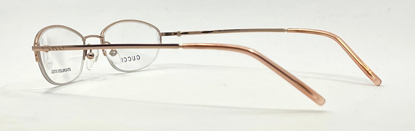 Gucci GG 2705 ZL9 Half-Rim Titanium Optical Frames Italy Unworn Deadstock