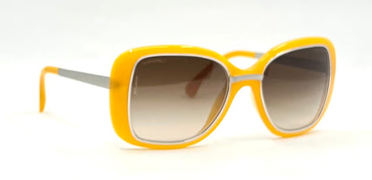 Chanel 6044-T 1435/S5 Yellow Oversized Sunglasses-Unworn-Full Kit-55mm