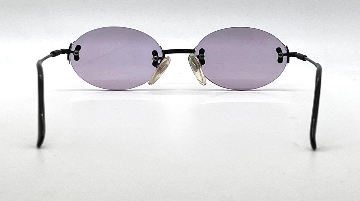 Jean Paul Gaultier 55-0174 Unworn Vintage Rimless Sunglasses-New Custom Lenses-Japan