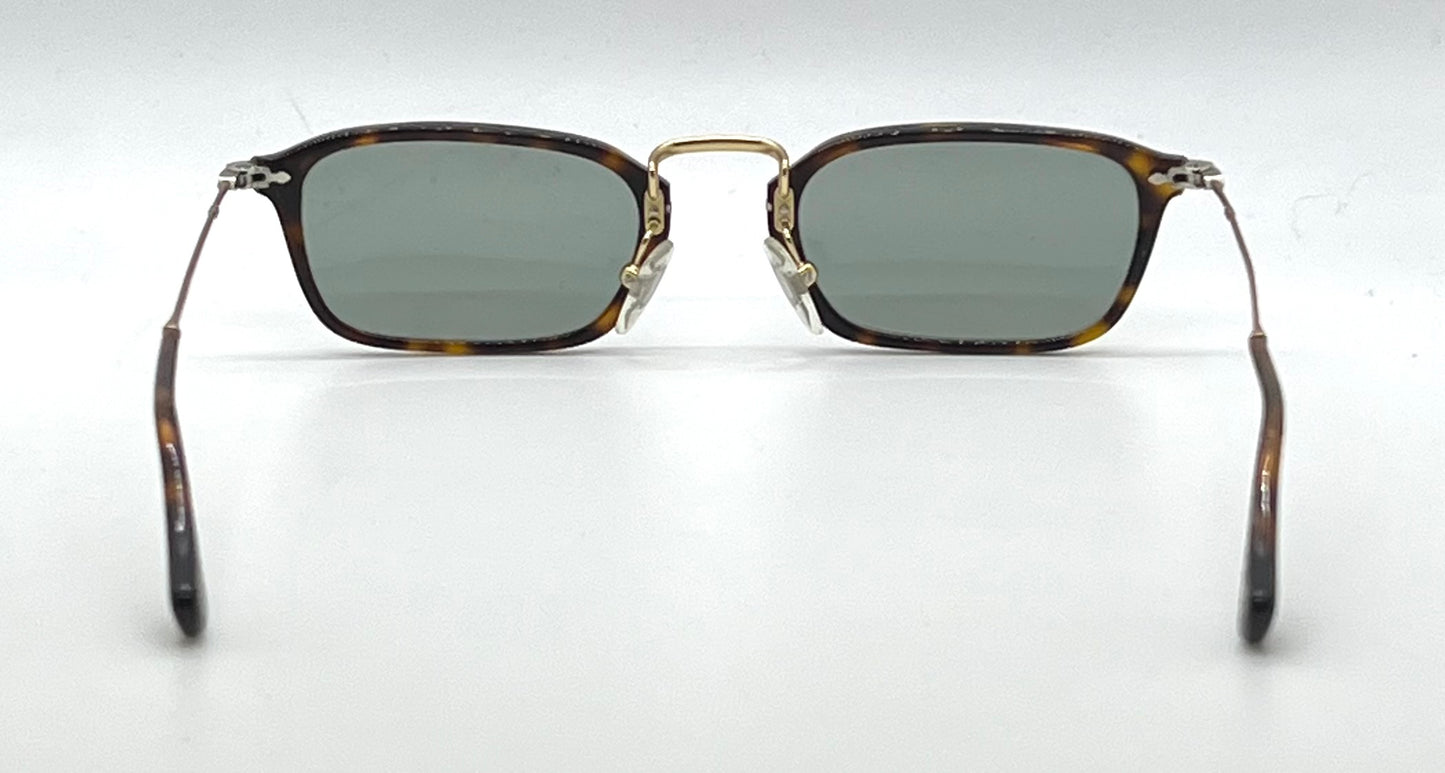 Persol PO3044-V Vintage Sunglasses-New Green Custom Tinted Lenses-Unworn