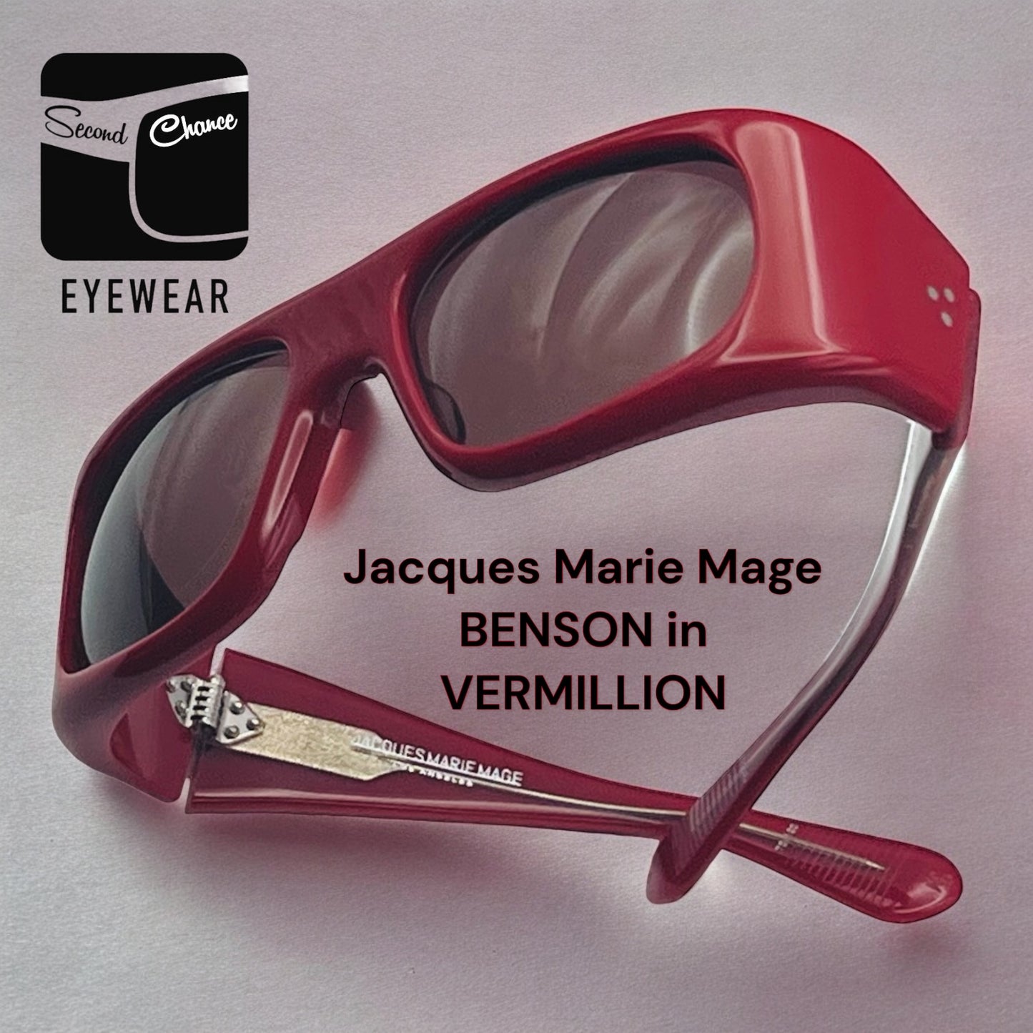 Jacques Marie Mage BENSON in VERMILLION LTD. Batch Release of 100 Pieces-FULL KIT