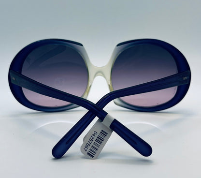 Vintage Emilio Pucci Sunglasses - Unworn New Old Stock (NOS) - Gradient Blue & Clear Frames