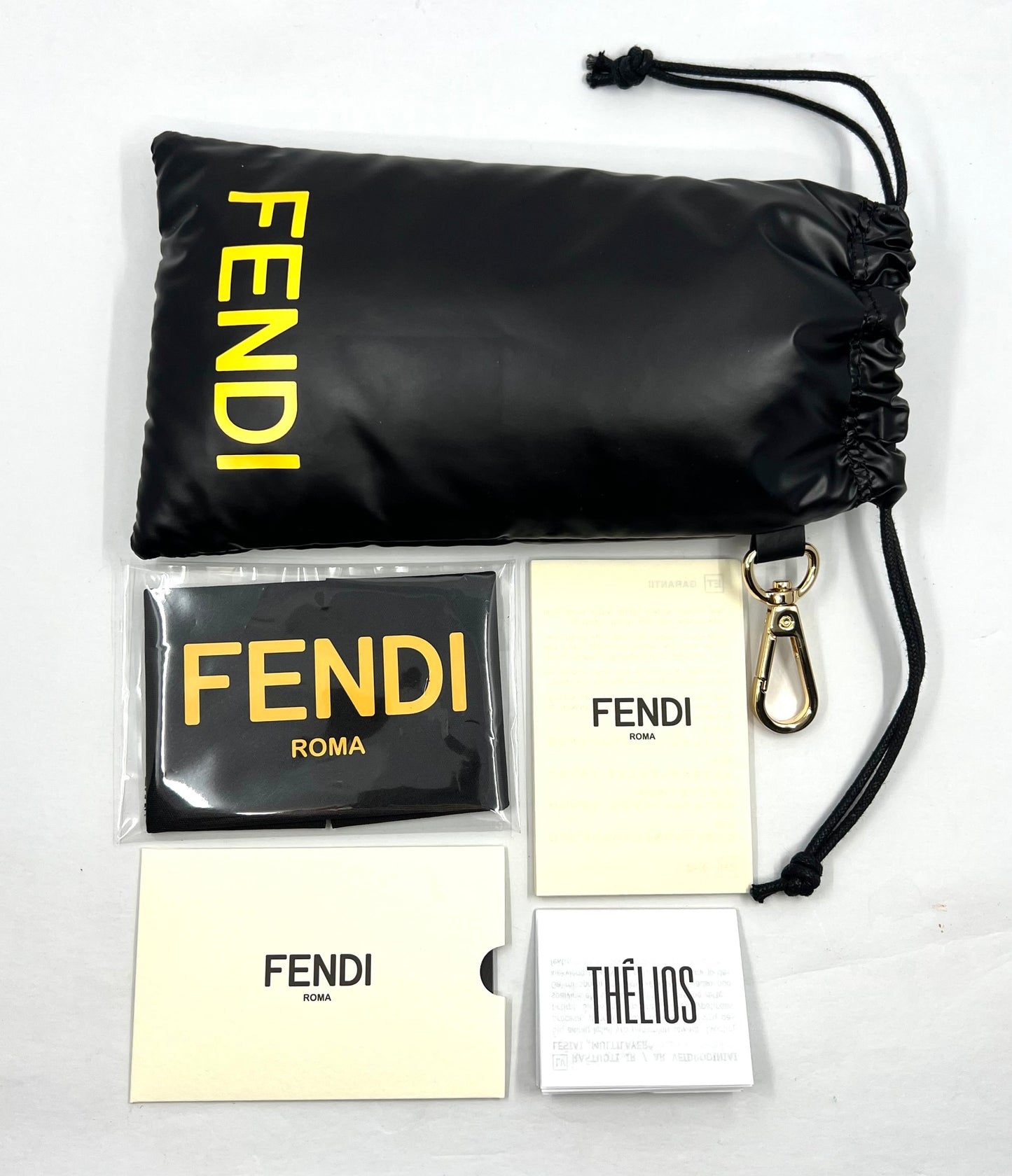 Fendi FE40057U 50S Sunglasses Deadstock Unworn Full Kit Made Italy