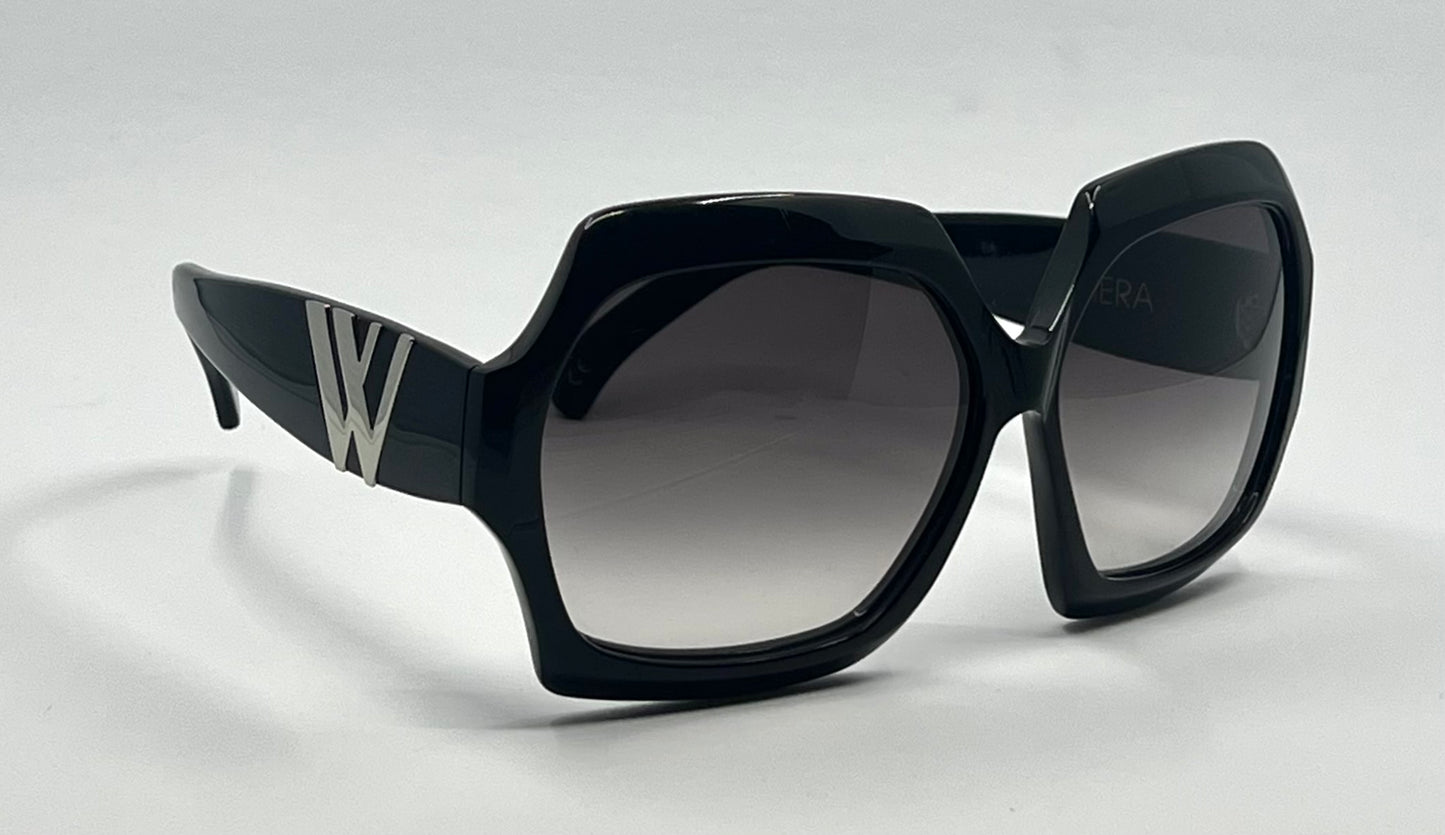 Wildfox Riviera Oversized Black Sunglasses – Gradient Lenses – Deadstock