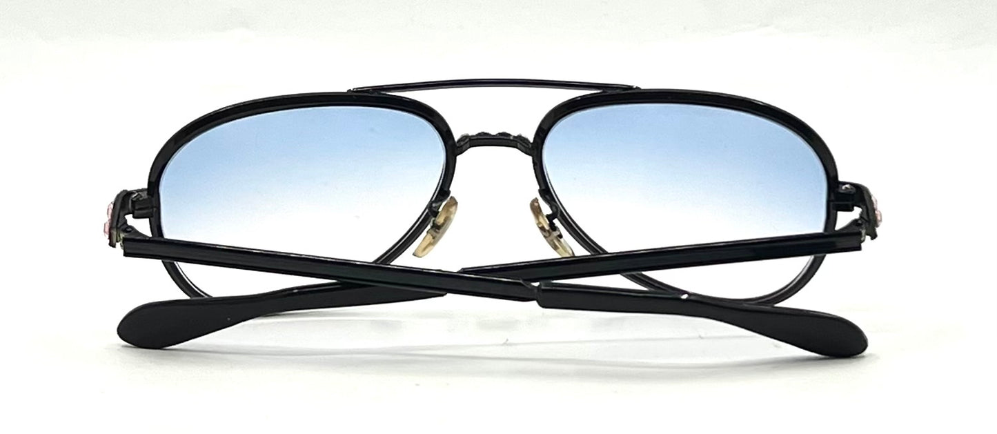 American Optical VINTAGE AO Sunglasses-New Blue Gradient Custom Lenses