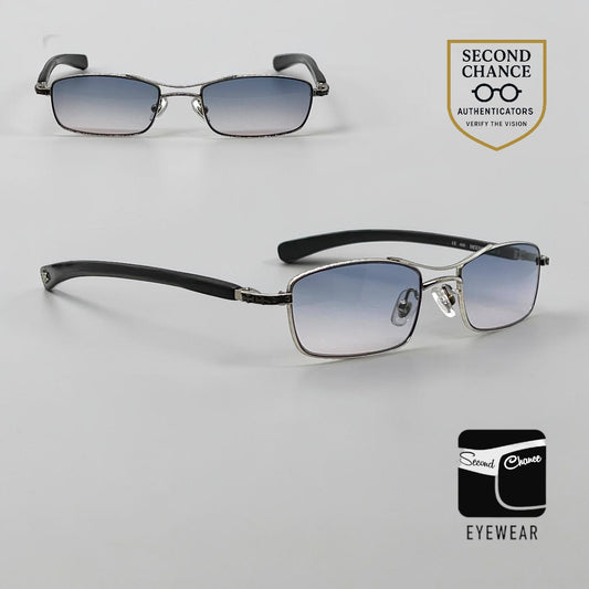Chrome Hearts Velvedere-D WEB Wood Temple -New Custom ZEISS Lenses-Vintage Sunglasses-Full Kit