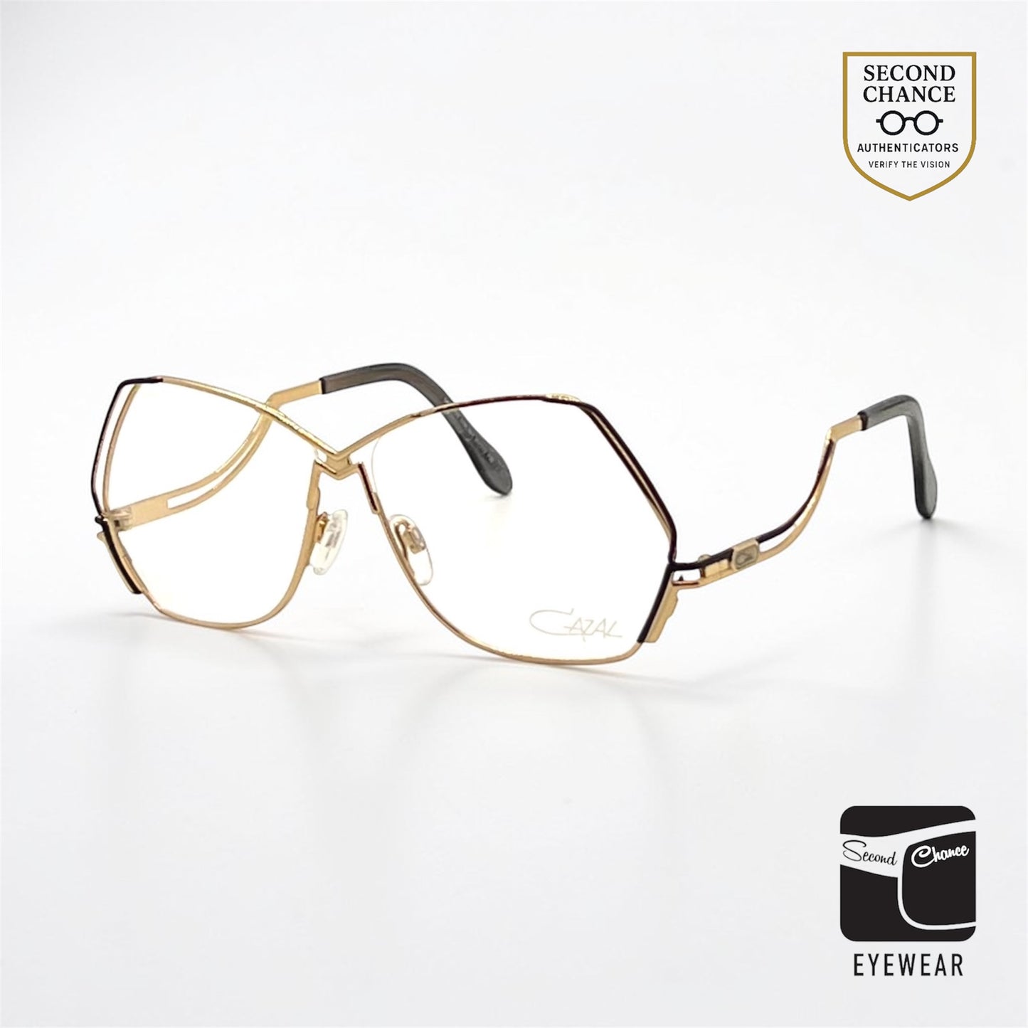 Cazal MOD 226 001-Vintage Deadstock-Made in Germany 61-12-135 Unworn