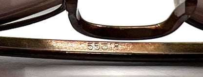 Tura 278 Japan Vintage Aviator New Second Chance Customs Gradient Lenses