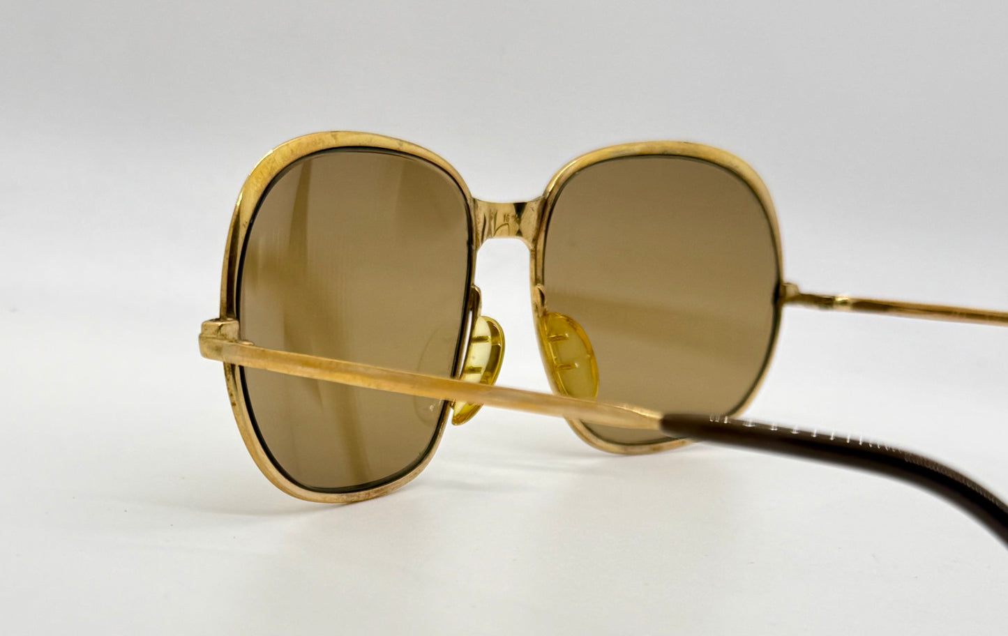 Marwitz-Vintage Deadstock Gold Metal 1960’s Sunglasses-130