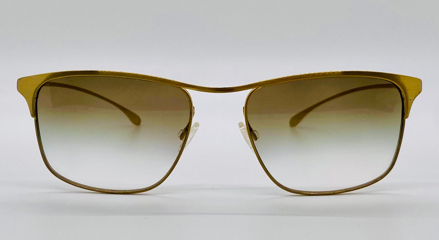 PAUL SMITH PM4068S 5103-6U “LANYON” Brushed Gold Frame Sunglasses-New/Y2k Vintage-55mm