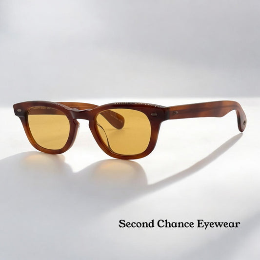 Garrett Leight California Optical LO-B VINBRT 46-23 Full Kit-New/Unworn -Discontinued