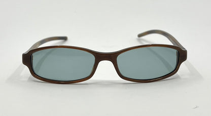 Gucci GG1473 5Y7 Y2K Vintage Sunglasses w/NewSolid Aquamarine Custom Lenses
