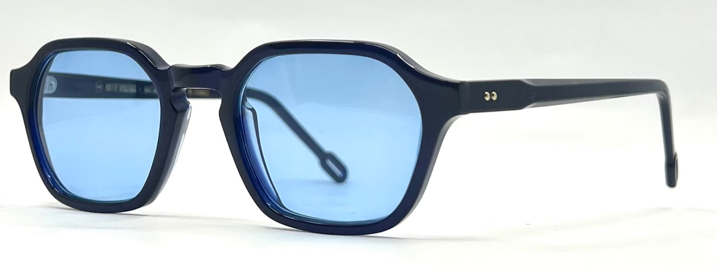 Odette Lunettes Jarret II A031 Sunglasses w/New Sky Blue Custom Tinted Lenses