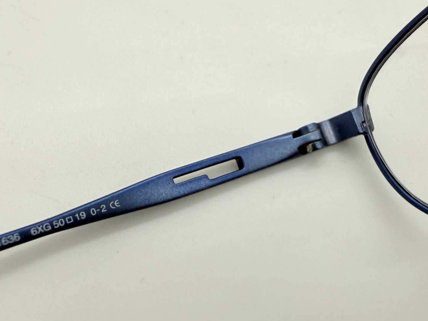 GUCCI GG1636 6XG-Blue Oval Optical Frames VINTAGE-Unworn-50mm