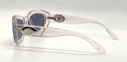 Gianni Versace 481/A 924 Vintage Crystal Sunglasses NOS/Original Lenses-Italy-54mm