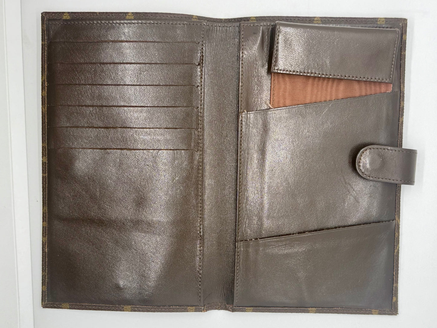 Louis Vuitton Pre-Date-Code Monogram VINTAGE Long Wallet Organizer