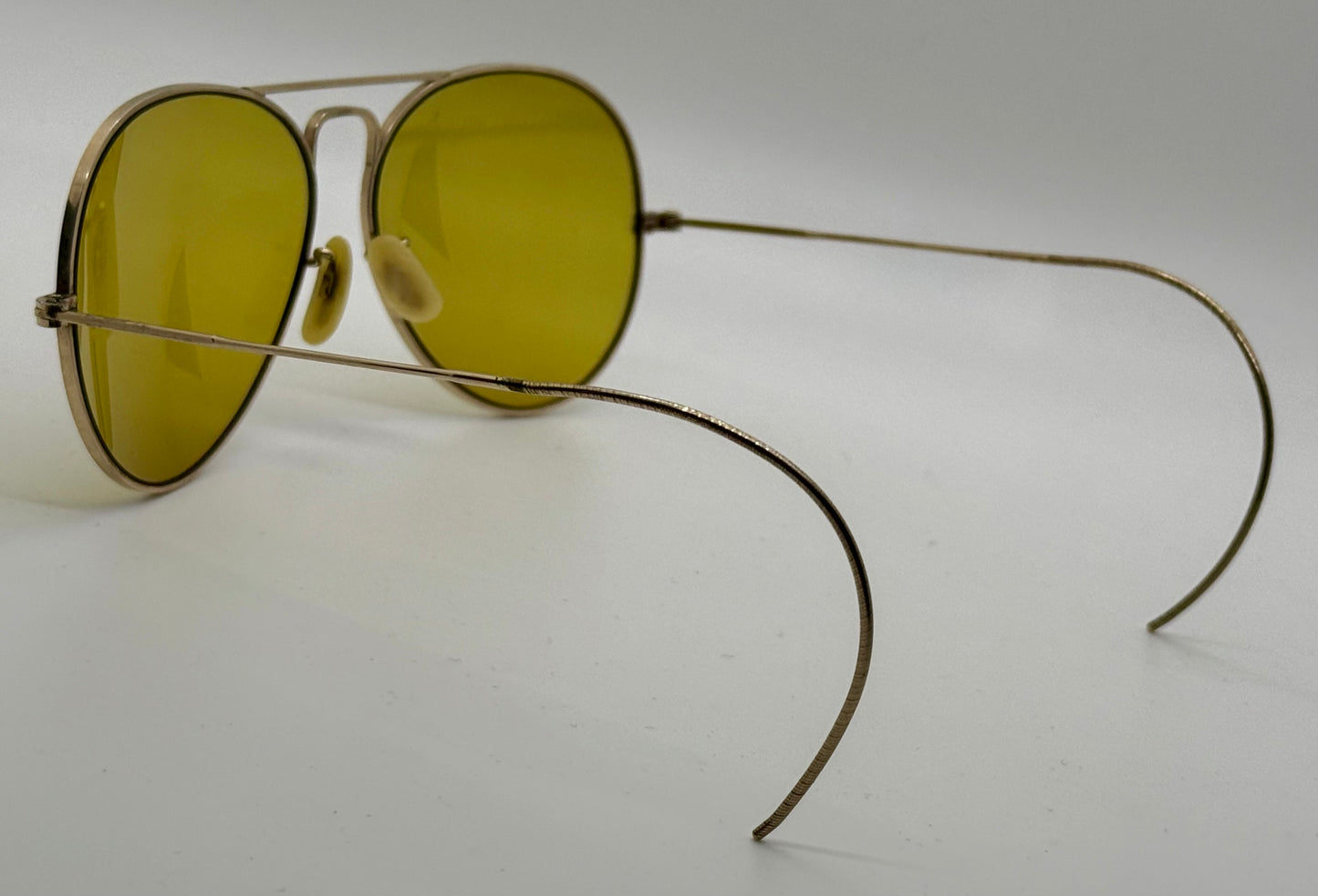 Vintage 1940s Aviator Sunglasses w/ Brand New-Custom Berko’s Designs Lenses