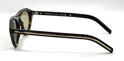 Prada SPR B15 17N-70R Tortoise Sunglasses Unworn Full Kit Made Italy