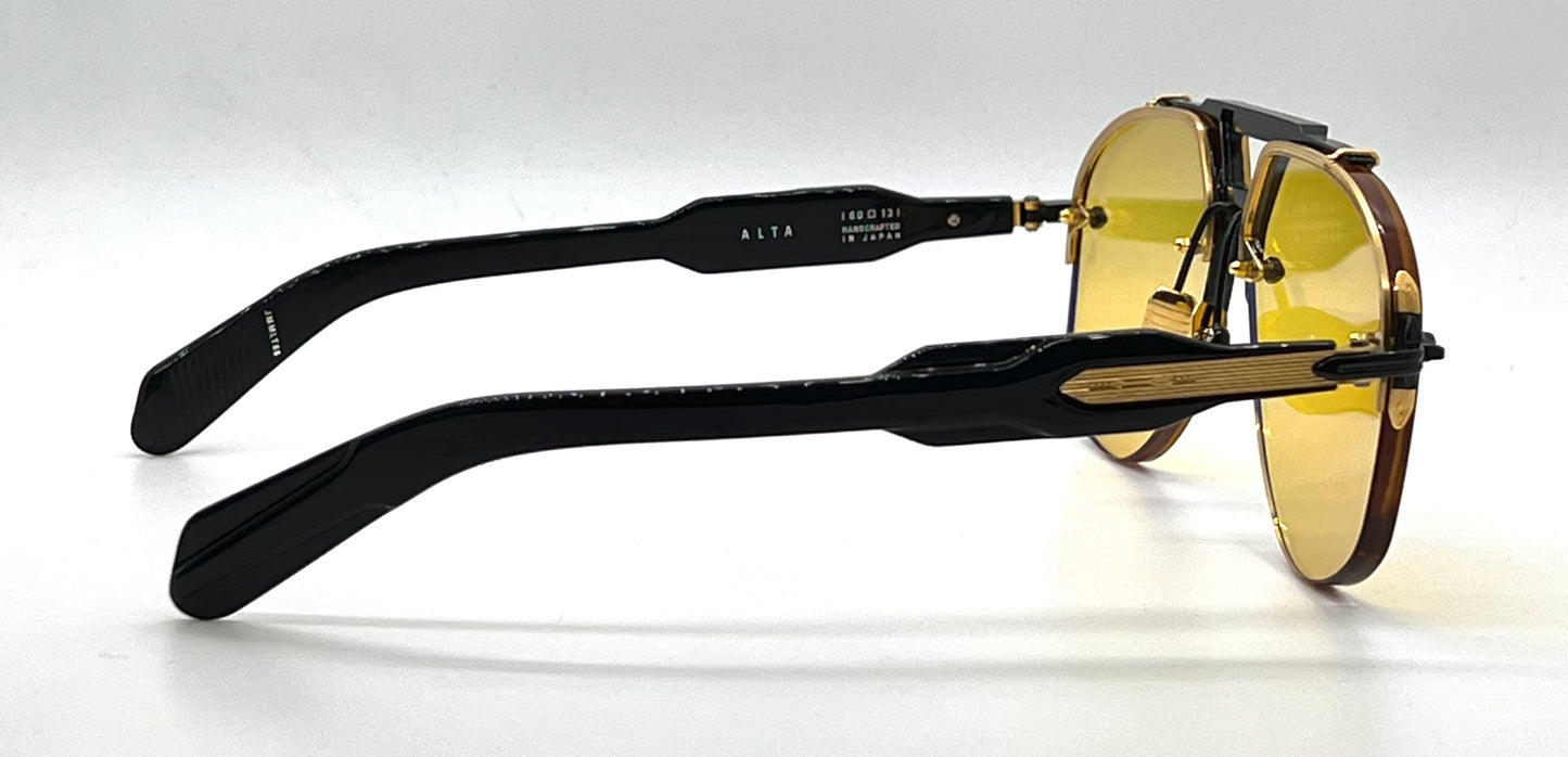 Jacques Marie Mage ALTA in  BLACK Ltd. 100-Full Kit Sunglasses-Japan
