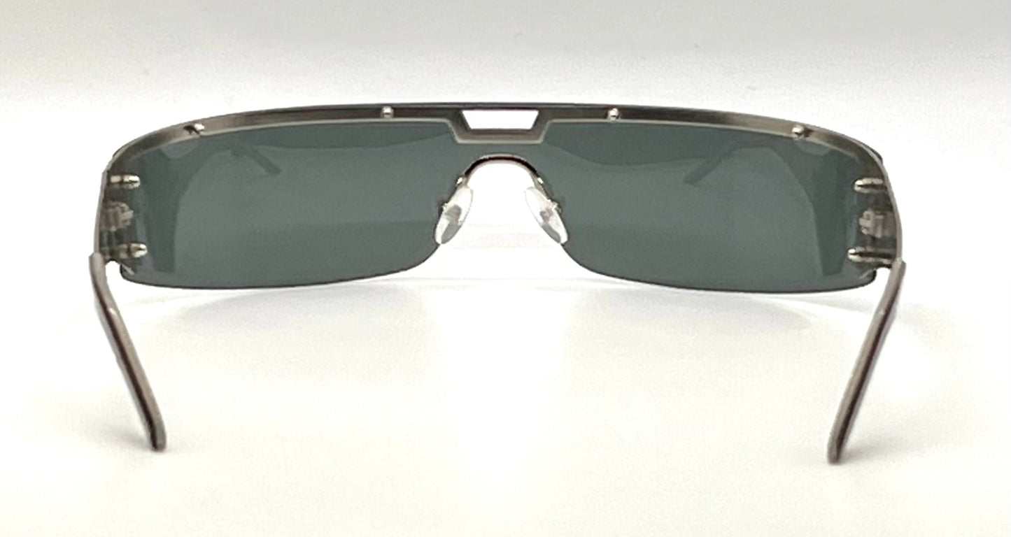 Basile BA4303 Col. 60 - Vintage Shield Sunglasses Unworn/NOS-Italy